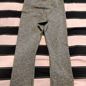 Nike Gray Leggings - Heathered Gray Active Tights